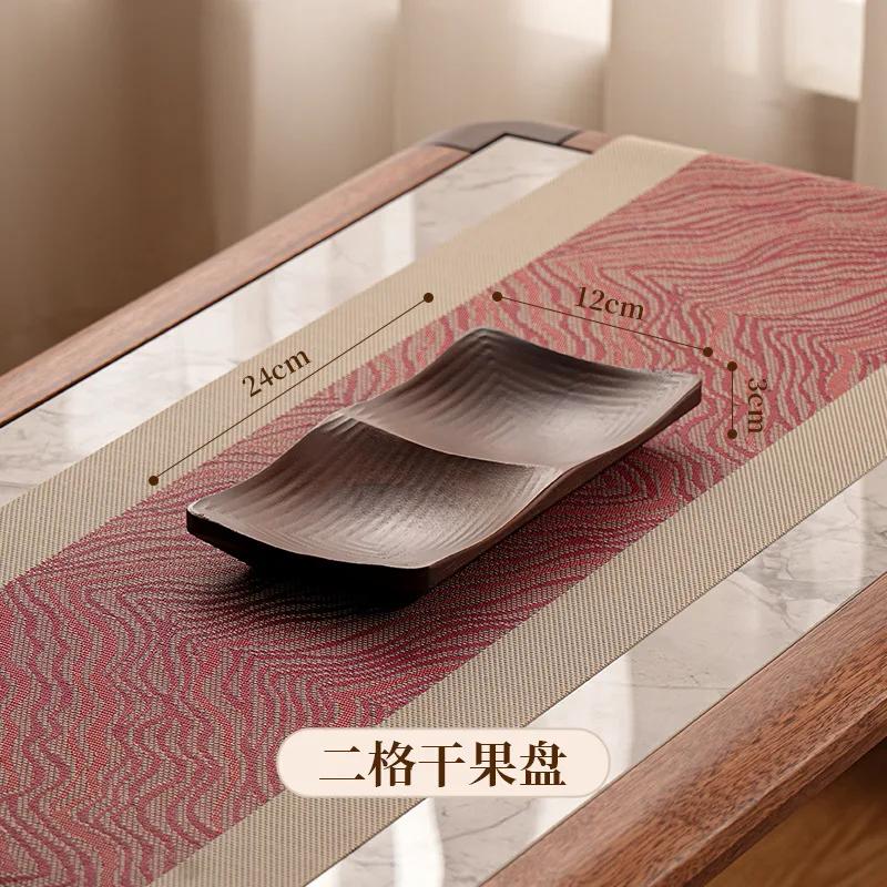 

Креативный бамбуковый поднос, поднос для сухофруктов, журнальный столик для гостиной, фруктовый десерт из семян дыни, поднос для конфет, коробка для хранения