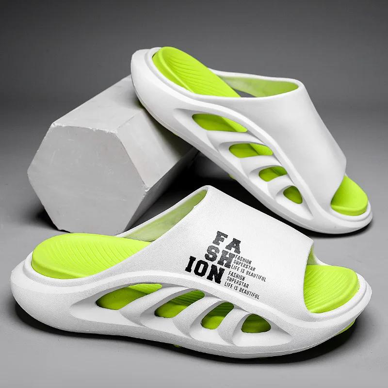 Summer men's slipperssuper soft non-slip new beach slippers, wear-resistant, fashionable, EVA casual thick-soled luxury sandals