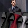 Men's No-Tie Necktie with Exquisite Texture for Business Casual Formal Commuting