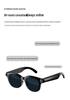 L02AI Smart Glasses: Multifunctional Bluetooth for Calls, Photography, Translation, Recognition & HD Video Recording.