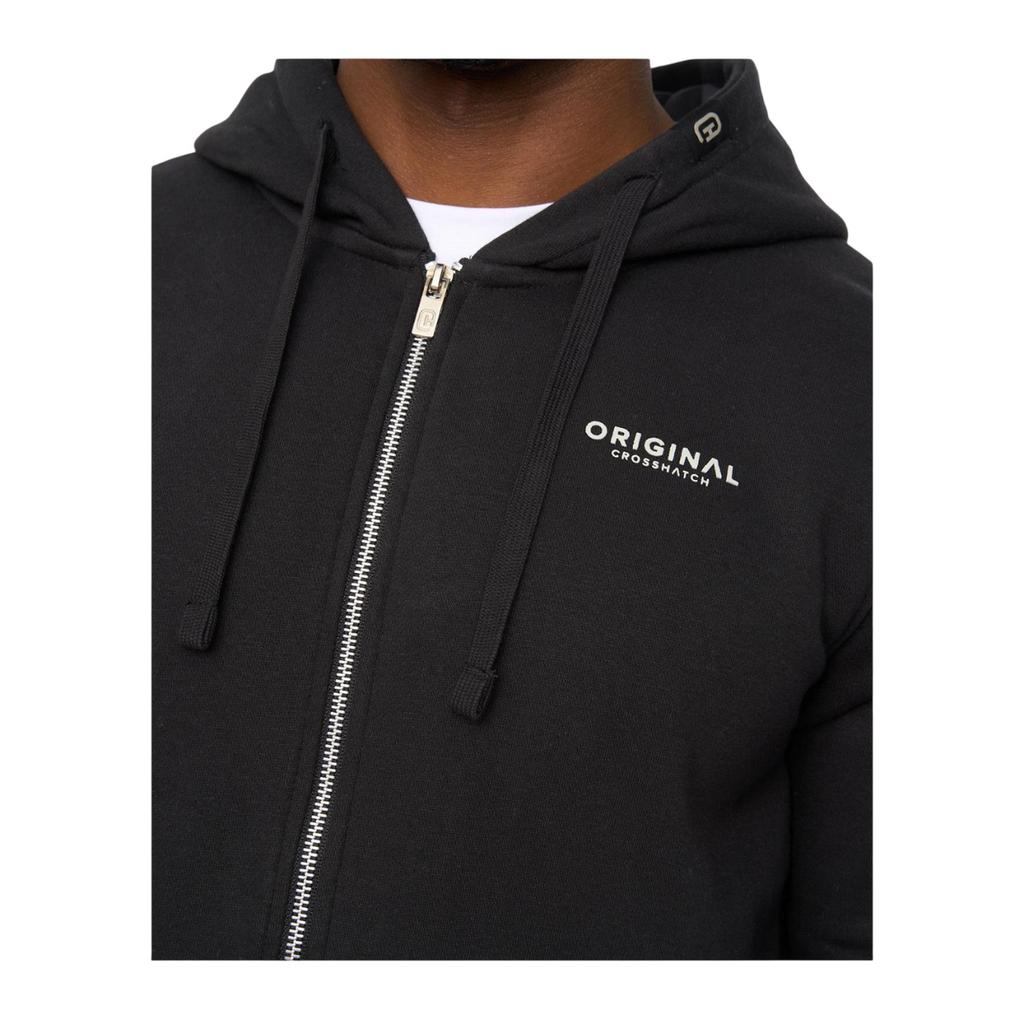 Crosshatch Mens Allmoor Full Zip Hoodie