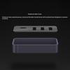 Car Glove Box Usb Hub Docking Station 4-In-1 Multi Port Usb Type C Splitter Adapter For Car Interior Expansion Use
