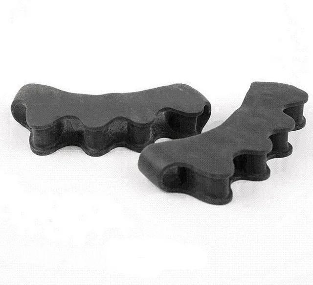 Wholesale 2pcs=1pair New Protective Toes Separator  Suitable Bunion Corrector  Material Soft Gel Straightener Spacers  Care Tool