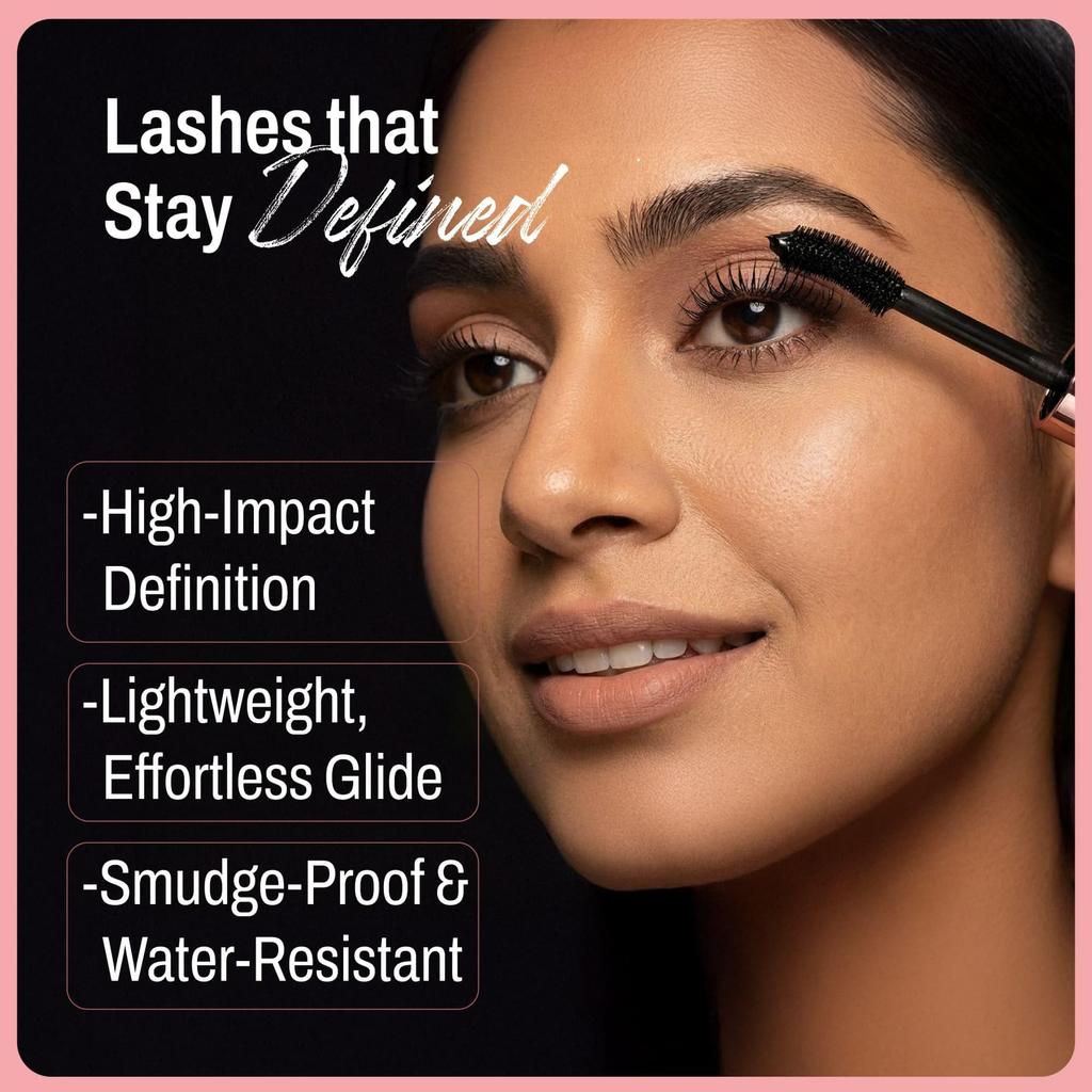 MARS Fabulash Volumizing Mascara | Up To 18 Hours Stay | Waterproof with Intense Jet Black Color (12ml) (Black)