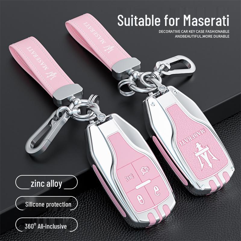 Maserati Ghibli & Levante Key Case with Metal Buckle