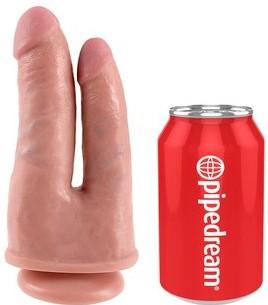 King Cock Double gode Penetrator 14 x 4cm - King Cock - Godes