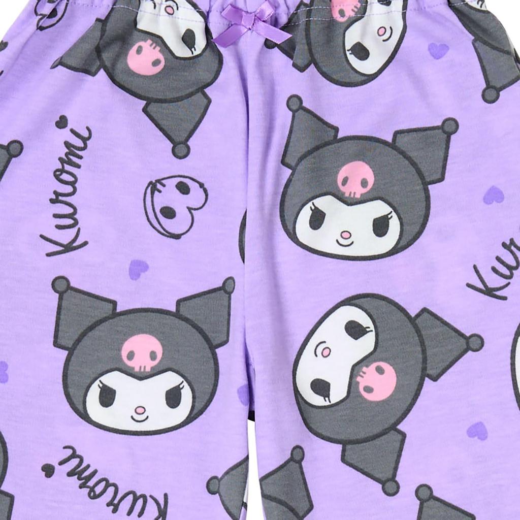 Sanrio Long Sleeve 487473 Kids' Pajamas, Kuromi, 130cm,