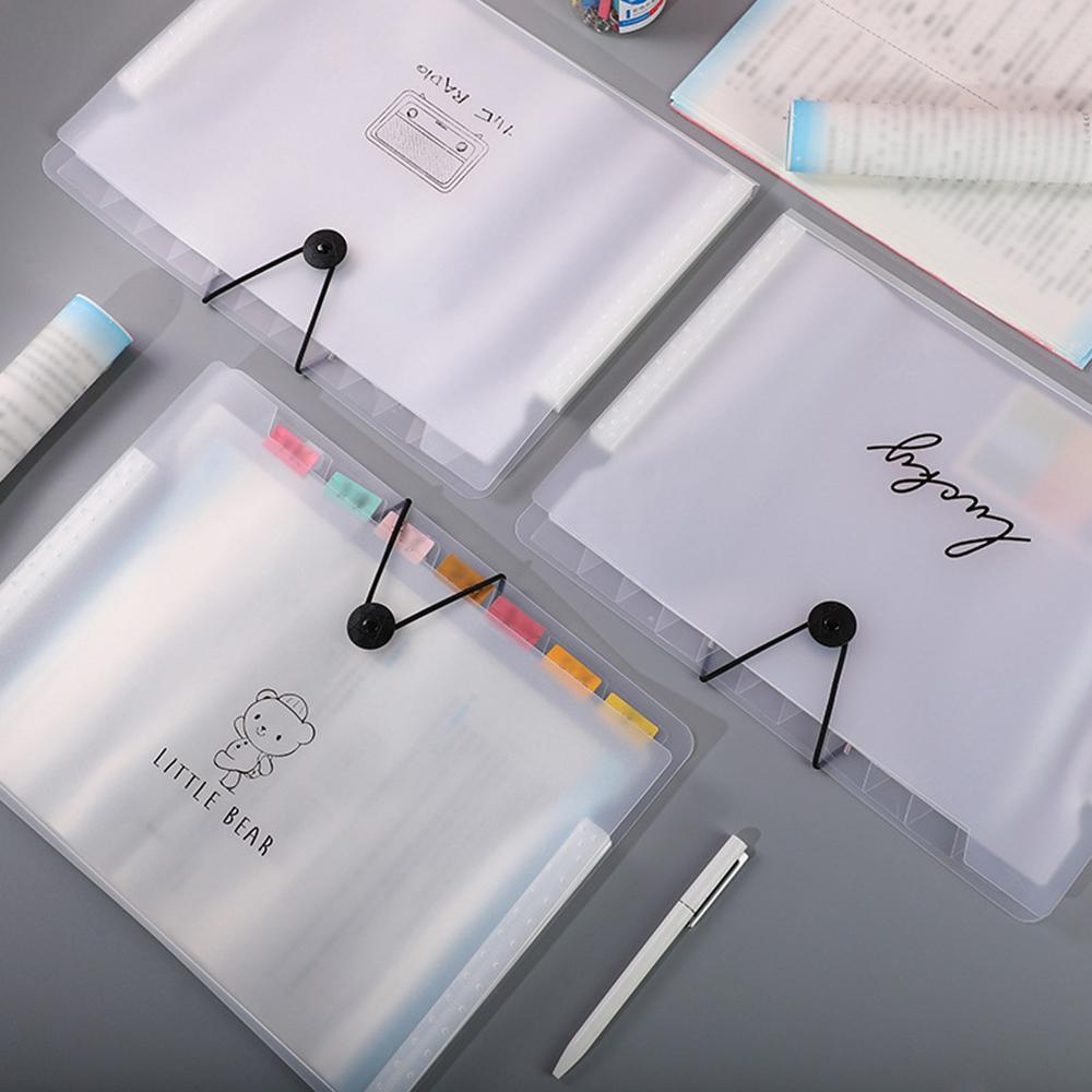 Organ Bag With 8 Compartments, Test Paper Bag, Multi-Layer Folder, Folder, Stationery Storage Supplies