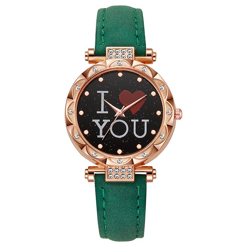 Fashionable decorative watch Korean Style Simple Casual Women's Watch Gift Fashion Personality Gift Small and Exquisite Women's Quartz Watch