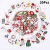 10/20/50 Stück Weihnachts-Emaille-Anhänger-Charms Für DIY-Schmuckherstellung Weihnachts-Basteln Heimdekoration Geschenke