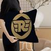 RROYALS EENFIELDS Logo Pillow Covers Cartoon Sofa Decorative Home Doublesided Printing Short Plush Cute Cushion Cover