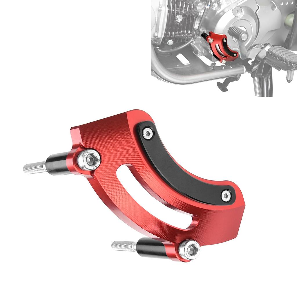 GFARDMOTO Left Engine Cover Engine Stator Crash Guard Cover for Monkey125 Grom CT125 Dax125