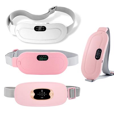 Durable And Safe Electric Heating Waist Massage Belt Hot Compress Vibration Abdominal Menstrual Heating Pad Warm Palace Belt For Women Period