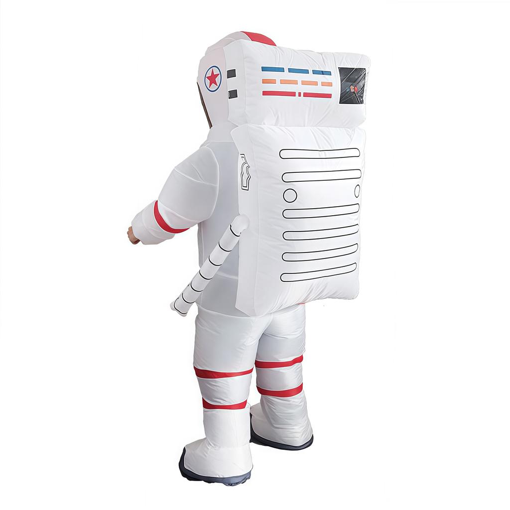 Opblaasbaar Astronautenpak Halloween Creatief Optreden Prop Ruimtepak voor Volwassenen Kinderen