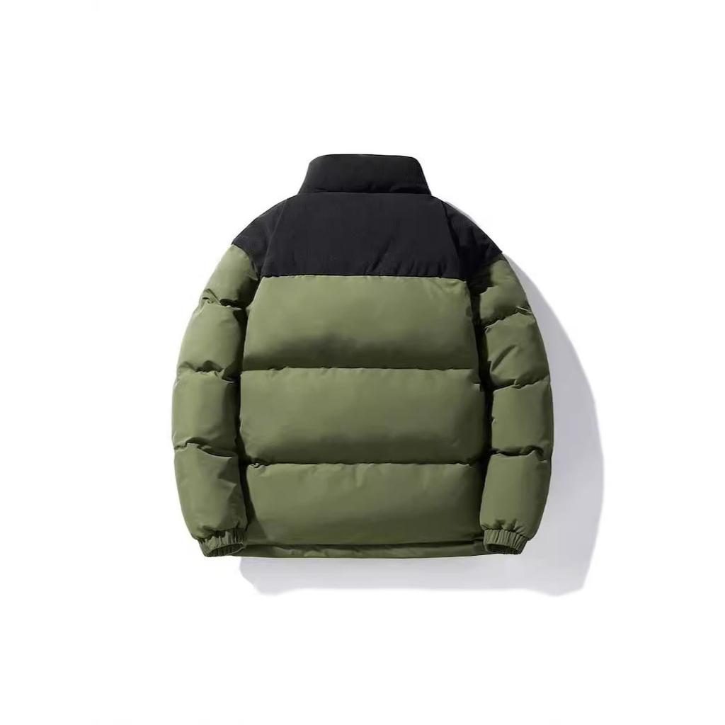 Vertical Collar Color Down Jacket Warm Simple Trend Classic Warm Comfortable Skin Friendly Wear Down Coats