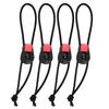1/4pcs Elastic Fishing Rod Tie Strap Bungee Leash Portable Reusable Fishing Pole Tie Down Fixing Holder Wrap Band