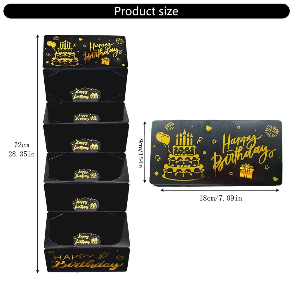 Creative Birthday Cash Envelope For Kids Adults Surprise Gift Card Holder Party Favors Eco Friendly Paper Design