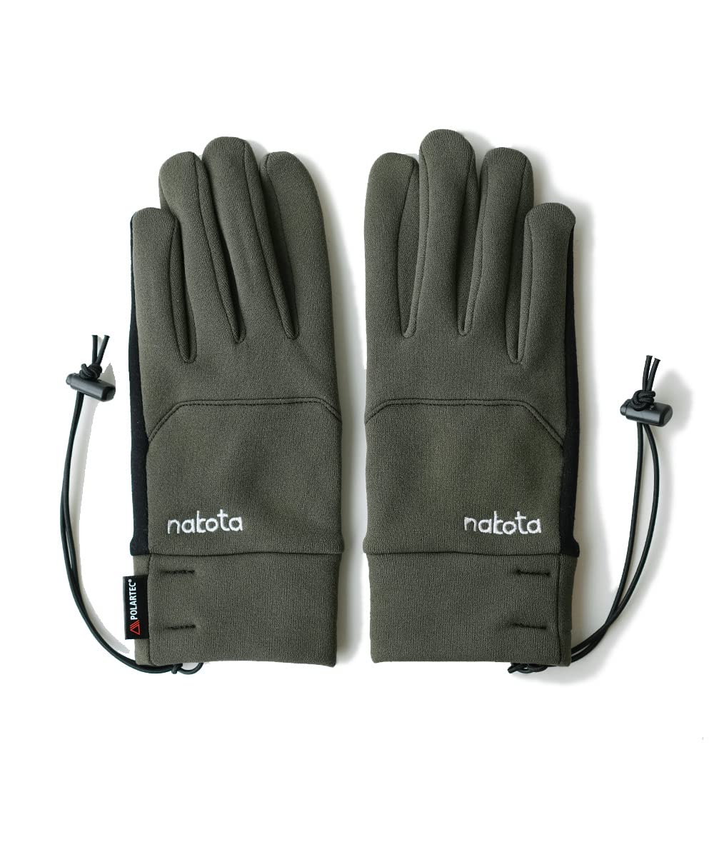 

Nakota Polartec Trail Внутренние Смартфон и Холод Размер Хаки Перчатки, Перчатки, Совместимые, Мужские Женские, Погода, На открытом воздухе, Зима, L,