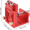 Cabinet Board Punching Auxiliary Tool Aluminum Alloy Woodworking Drilling Positioner Adjustable Oblique Hole Locator