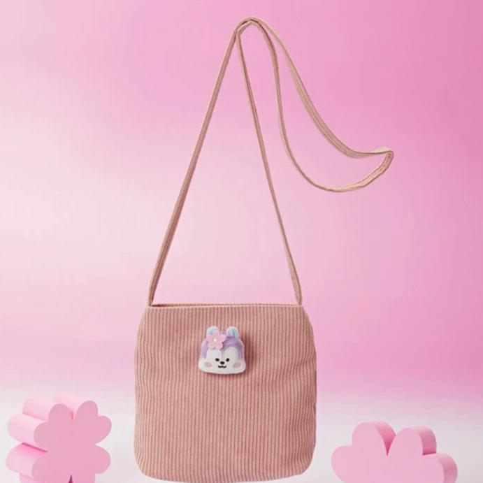 BT21 Spring Days Corduroy Mini Cross Bag