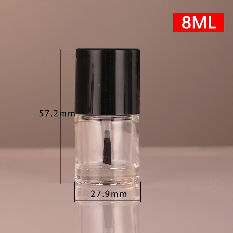 5/8/10/15Ml Sub-Packed Nail Polish Bottle Nail Gel Empty Bottle With Brush Glass Empty Blending Bottle Touch-Up Container