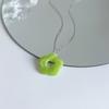 Simple Acrylic Flower Pendant Necklace Fashion Collar Necklaces Clavicle Chain Choker Necklace Neck Chain Jewelry