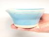 Motoshige Seitoujo Colored Mortar and Pestle Set Suitable for Baby Food Silicone Base to Protect Tables Diameter Made in Japan 044247 (Iwami ware)