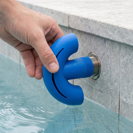Pool Aerator Fountain Arc Shape Swimming Pool Aerator Cooling Sprinkler 3/4" Universal Fit for Inground Pools Summer Cooling