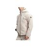 FILA Solid Color Casual Loose Hooded Zipper Long Sleeve Waterproof Windproof Jacket Men Jacket Garden-Gray A11M417708F-GY