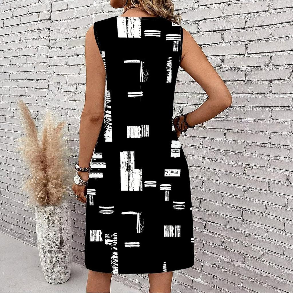 Plus Size V Neck Dress Elegant Wild Grass Floral Print For Suburban Garden Tour