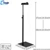 Adjustable Stainless Steel Floor-Standing Bag Display Stand for Women's Bags