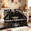 Rammstein Dark Industrial Band Portraits Theme Blanket Skinfriendly Warm Throw Blanket For Bedroom Bed Sofa Lightweight Home Decor Halloween Gift
