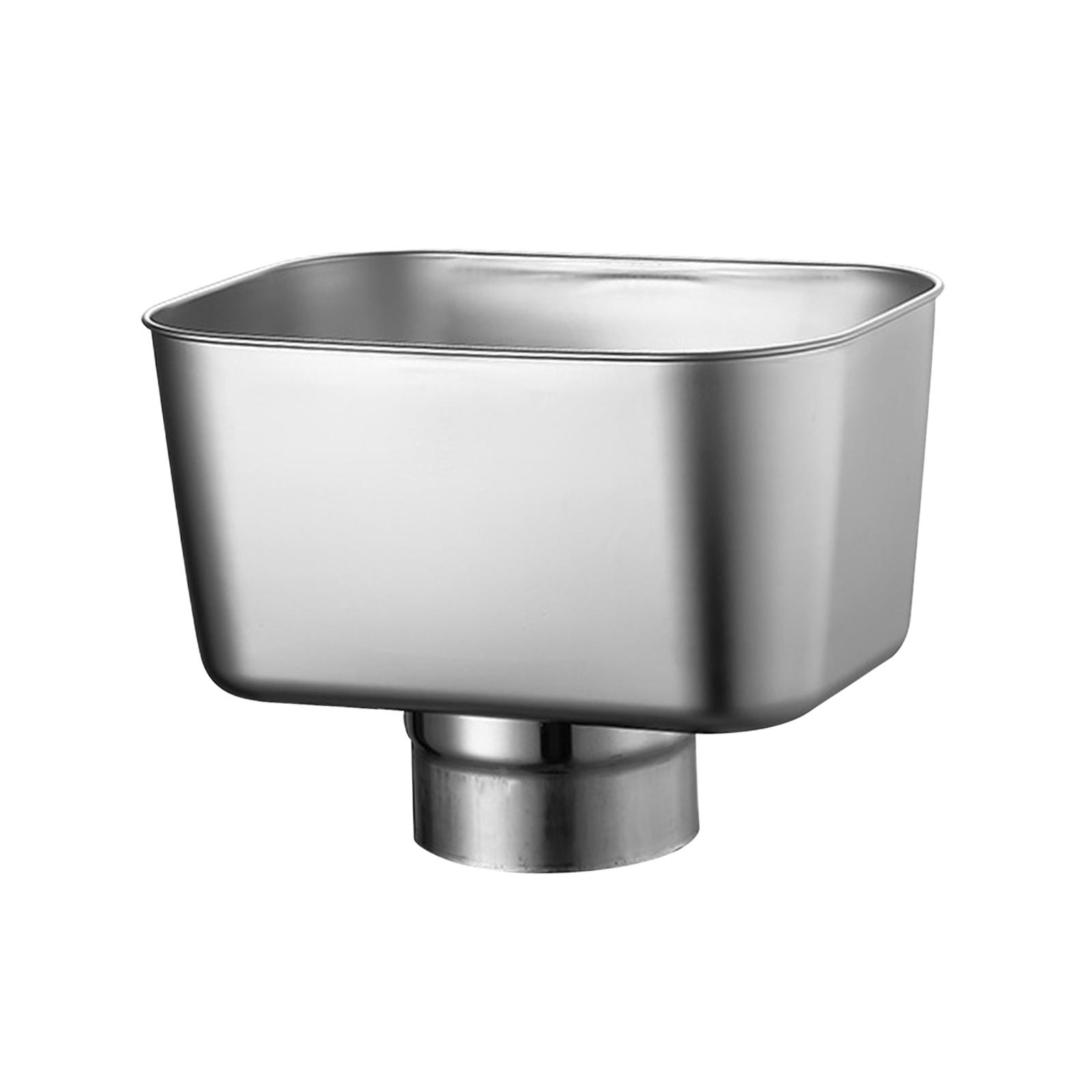 Drain Gutter Downspout Adapter Accessories Gutter Downspout Extension Rainwater Gutter Connector for Outdoor Roofs Home Walls