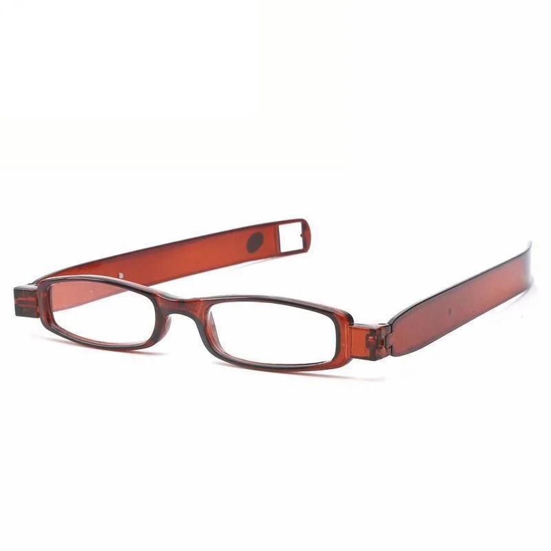 360 Rotary Magnet Portable Folding Magnetic Therapy Activated Presbyopic Glasses Hd Resin Men And Women Reading Plastic Eyewear