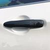 Carbon Fiber Car Side Door Handles Cover Trim For Nissan Versa -2025
