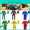Cool Ninjago Inspired Kids Cosplay Party Clothes Set With Glove Hat And Jumpsuit