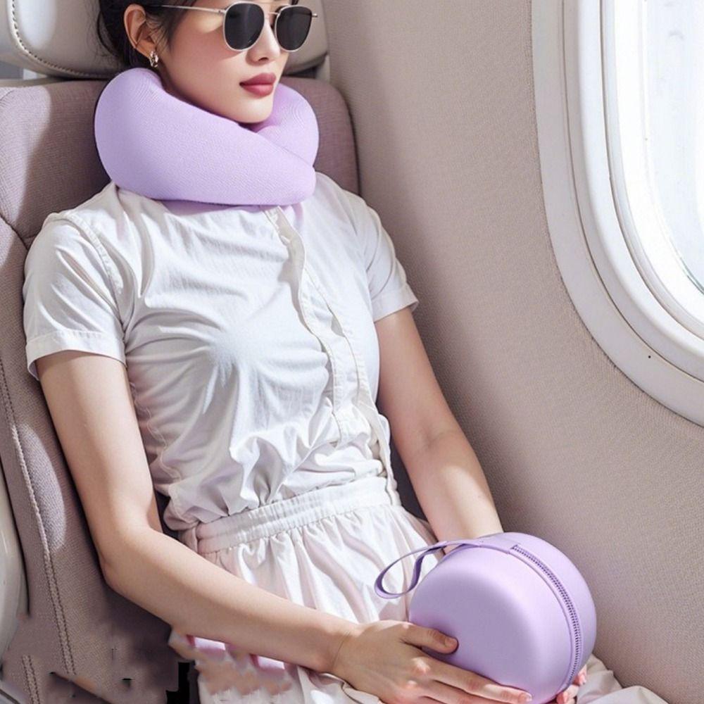 Durable U-shaped Neck Pillow Slow Rebound Cervical Support Pillow Travel Neck Cushion  Travel Use