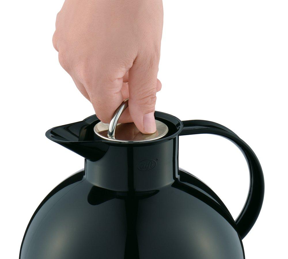 Authentic alfi Stainless Steel Tabletop Pot Kugel 1.0L Black AFTA-1001S BK