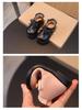 Baby Girl Princess Leather Shoes - Spring/Autumn, Soft Sole, Non-Slip, 1-3 Years
