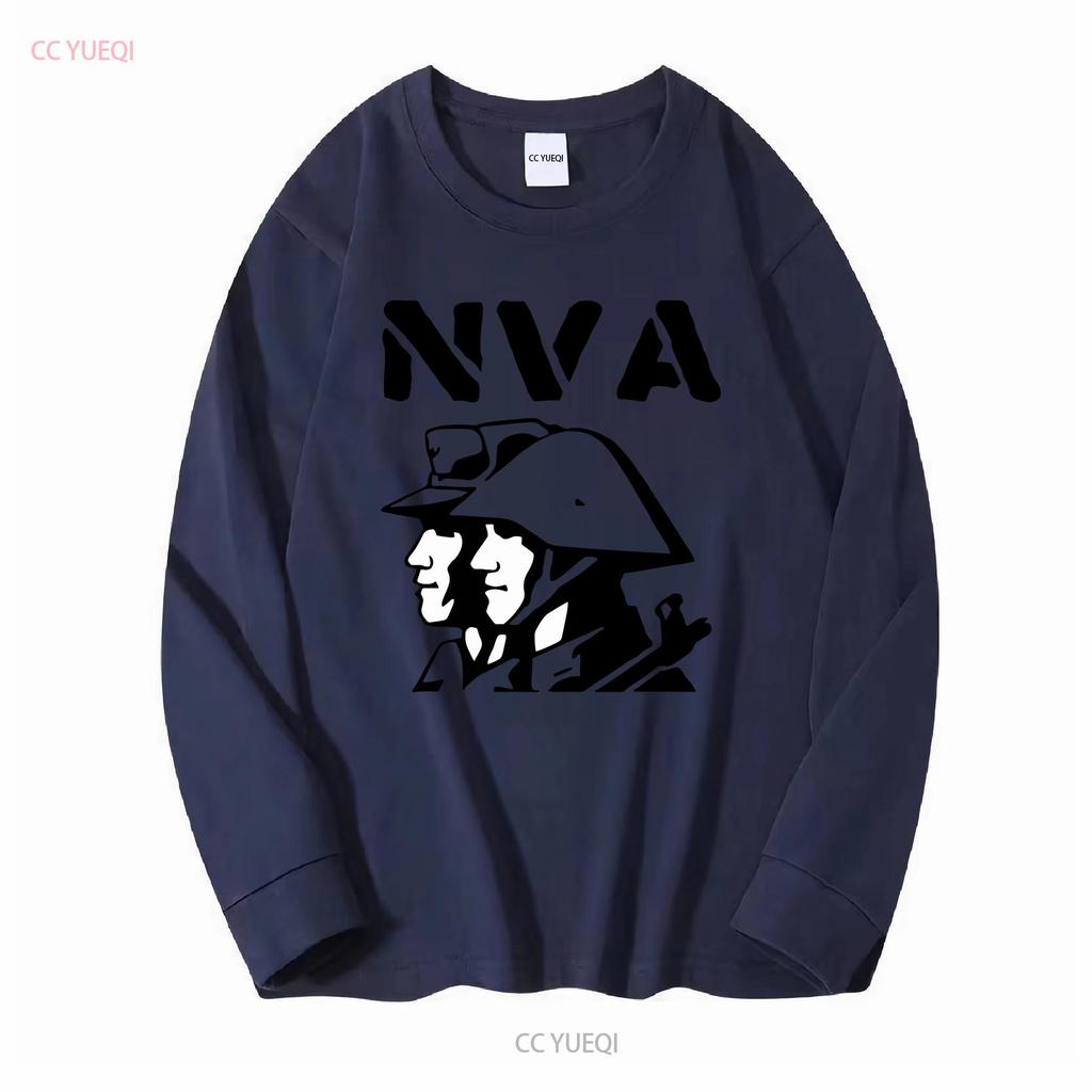 NVA DDR National Defense Army German Democratic T Shirt 3217 long or short sleeves vintage Washed Unisex homme Stretched