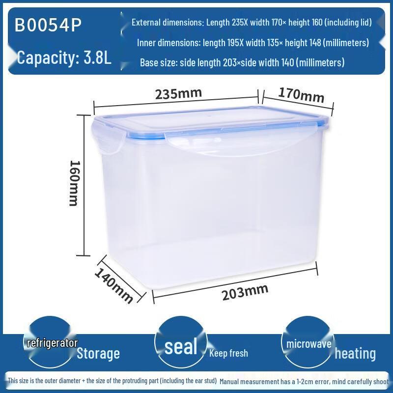 

HANDUNYOU Microwaveable PP Food Storage Box Set