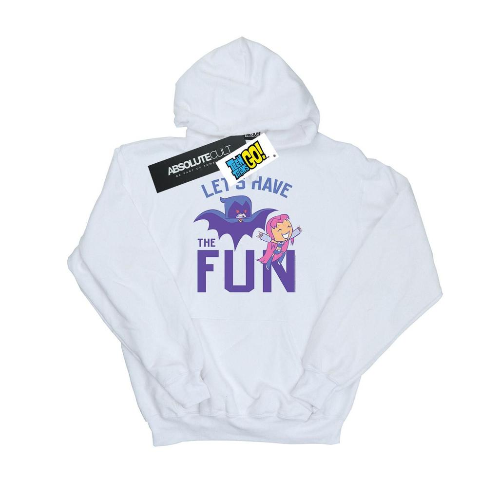 DC Comics Womens/Ladies Teen Titans Go Let´s Have The Fun Hoodie