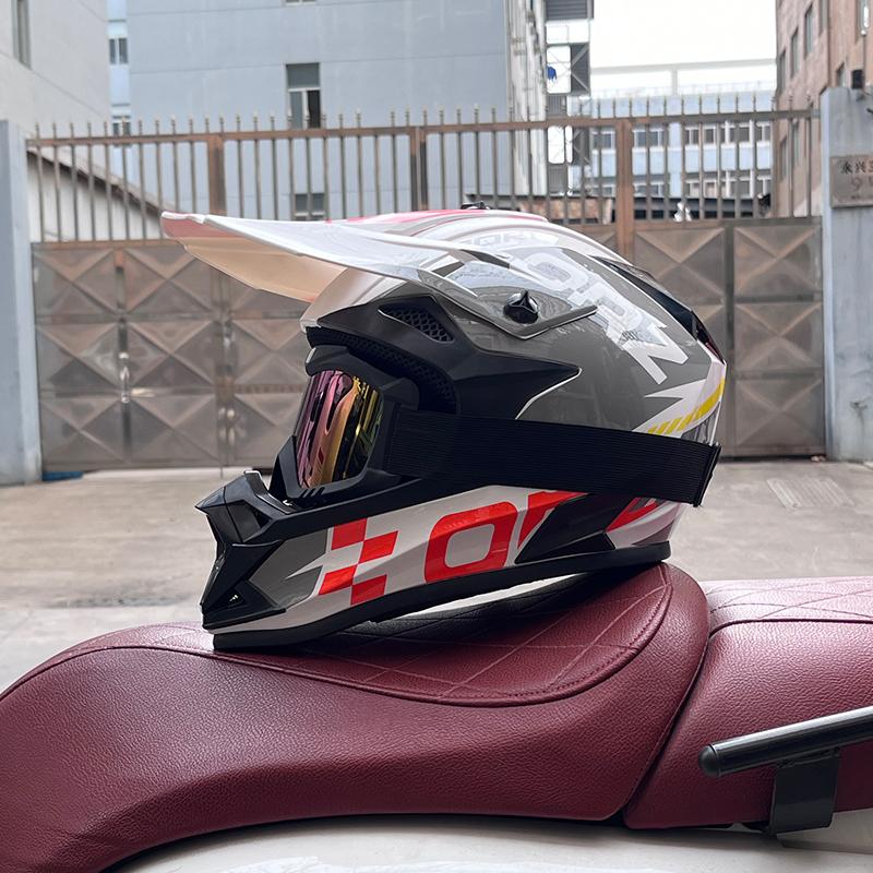 Orz Motorcycle Helmet Motocross Cascos Para Moto Off Road Motocycle Abs Man&Woman Dot