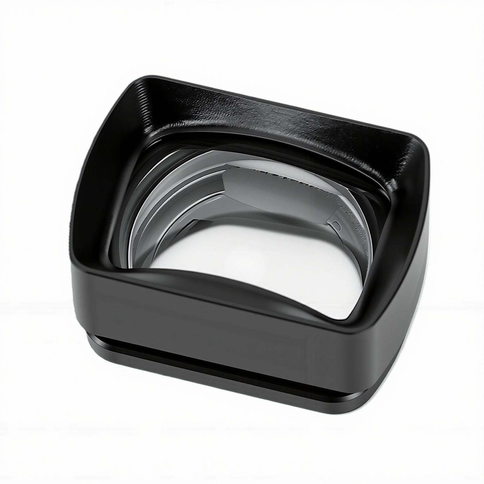 2X Obiettivo Teleobiettivo Adatto per Fotocamera Pocket 3 4 Magnetico 2X Teleconvertitore Ingrandimento Obiettivo Fotografico Rivestimento Multistrato black