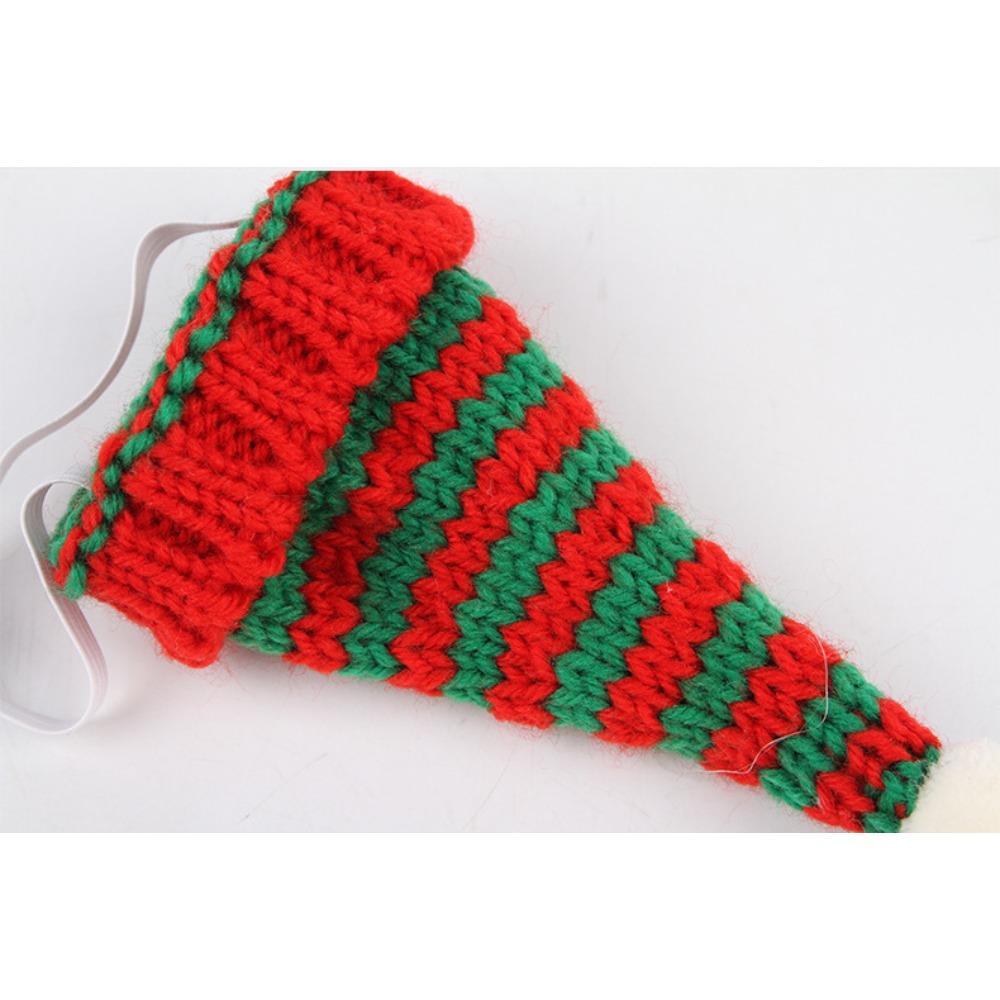 Pet Christmas decoration knitted hat, dog cat Christmas decoration cute knitted hat