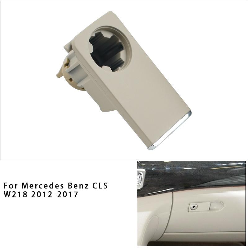 For Mercedes Benz CLS Glove Box Switch Handle CLS300 W218 Toolbox Glove Box Buckle Lock Cover Matching 2186800091 2012-2017