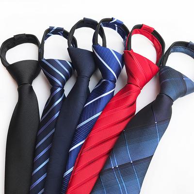 8 cm Herren-Business-Krawatte mit Reißverschluss, Lazy Free Knot-Krawatte, Western-Dekorationen