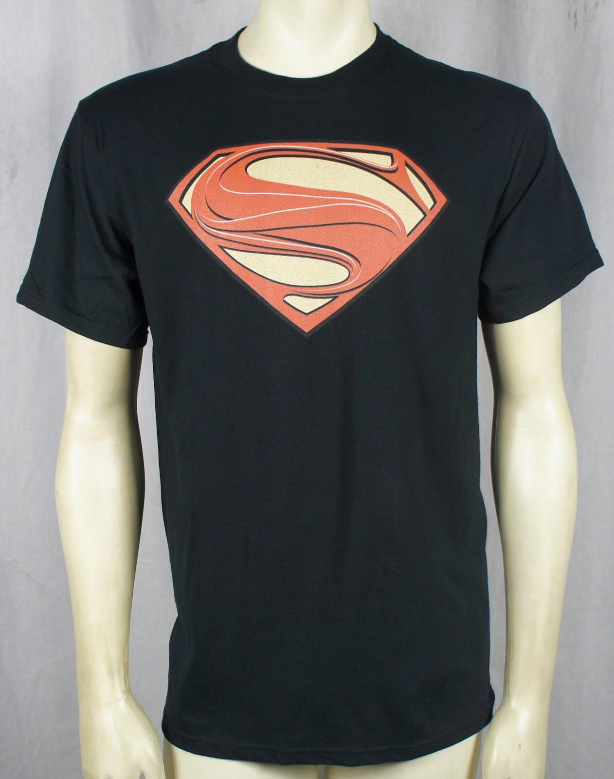 SUPERMAN Man Of Steel Movie Glyph Zod Costume Shield Logo All T-Shirt S-3XL NEW M