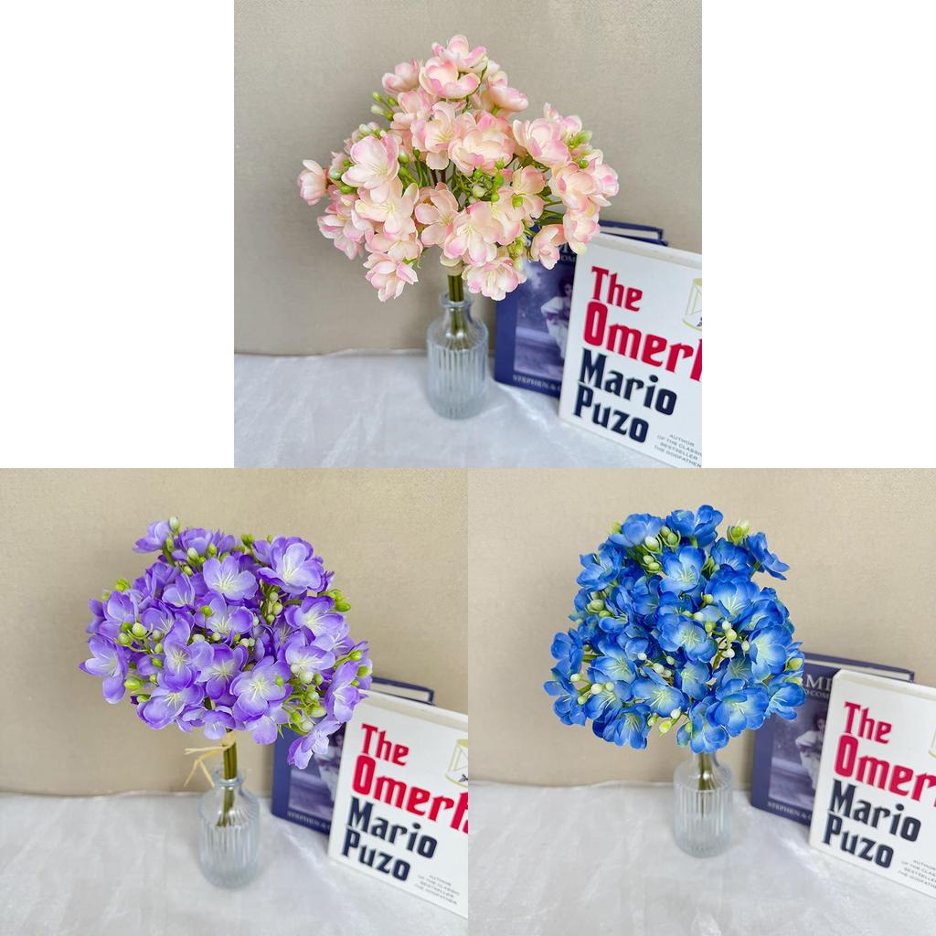 Artificial Jasminum Sambac Home Decor Wedding Centerpiece With Silk Material For Photography And Events