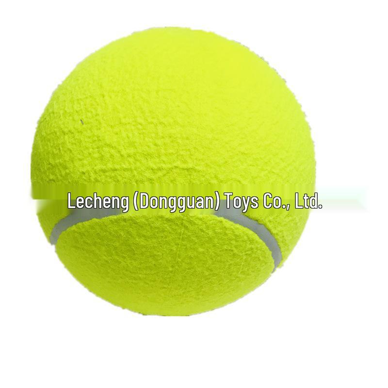 

24cm Inflatable Tennis Ball - Signature Pet Chew Toy, Festival Activity, or Gift 8.5 inch 21.5cm (Thick)